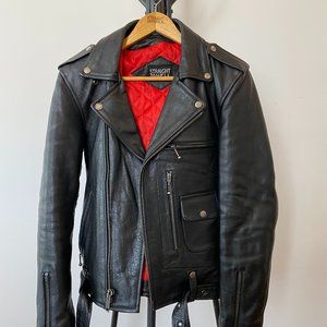 Straight to Hell Leather Jacket - Men's size 36
